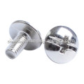 Customized brass slotted head thread forming screws